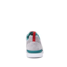 Supra Mens SCISSOR Lt. Grey/Teal/white Low Top Shoes | CA-47512